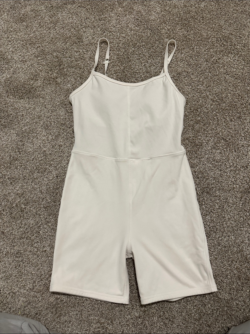 Cotton On BODY Cream Spaghetti-Strap Romper